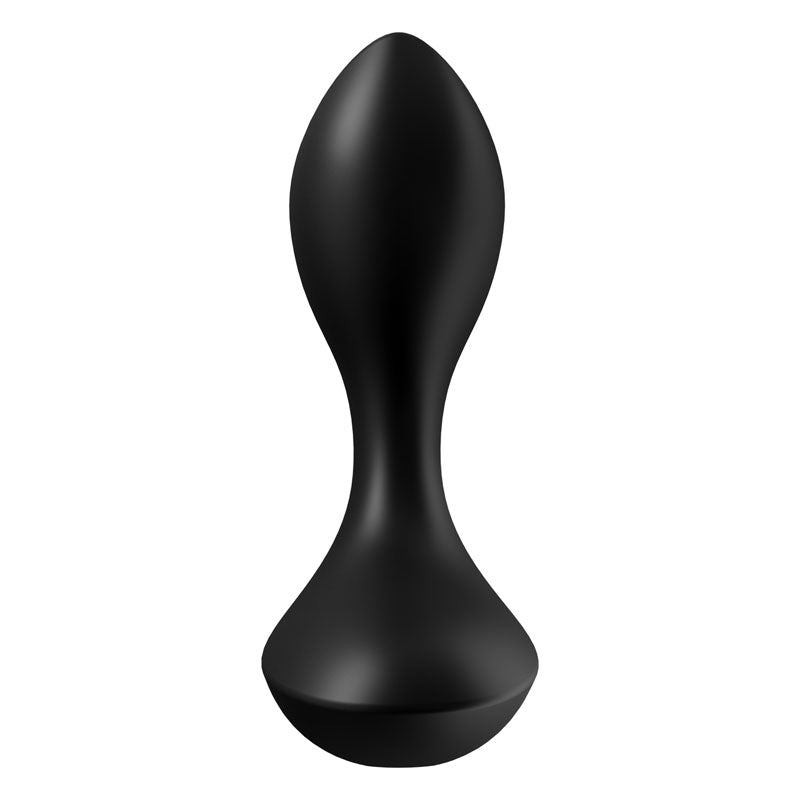 Satisfyer Backdoor Lover - Black USB Rechargeable Vibrating Butt Plug