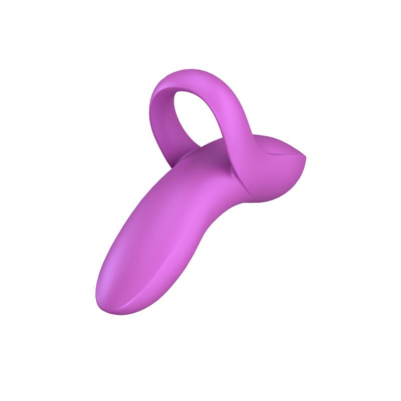 Satisfyer Bold Lover - Dark USB Rechargeable Finger Stimulator