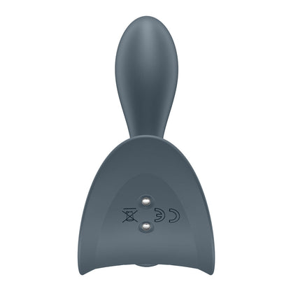 Satisfyer Booty Absolute Beginners 2 Grey USB Rechargeable Vibrating Butt Plug