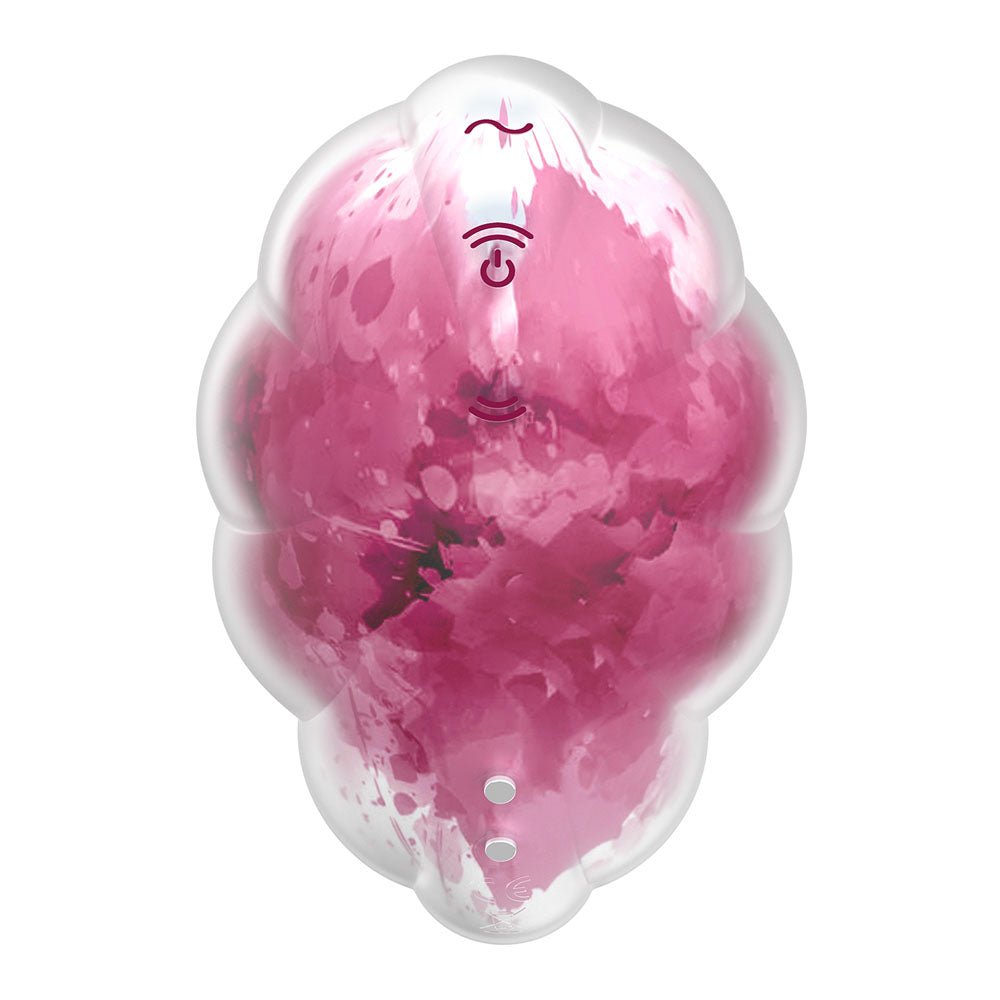 Satisfyer Cloud Dancer Red USB Rechargeable Vibrating Air Pulse Stimulator