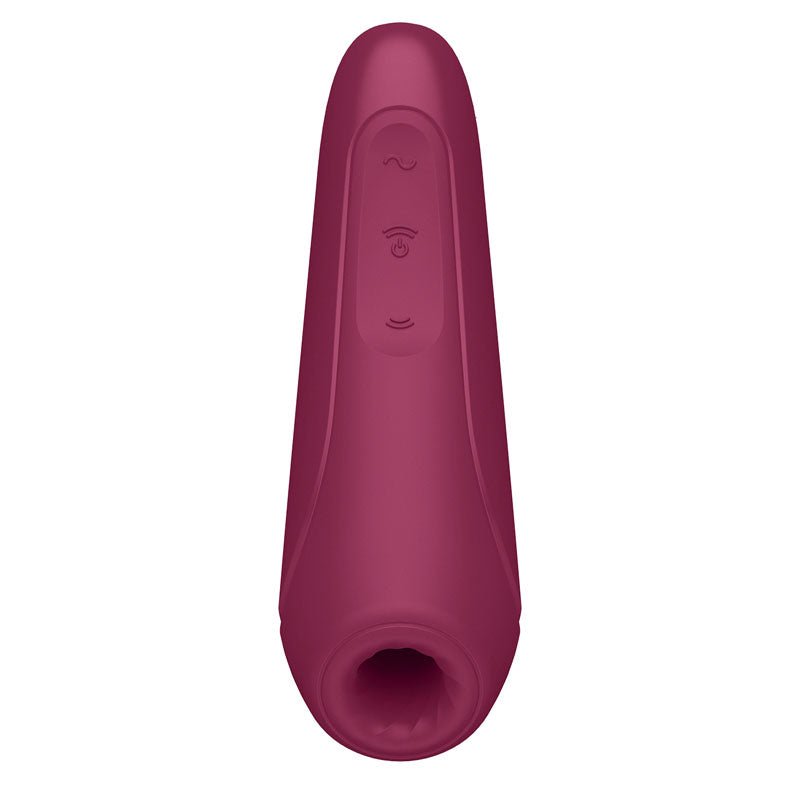 Satisfyer Curvy 1+ - App Contolled Touch - Free USB - Rechargeable Clitoral Stimulator with Vibration