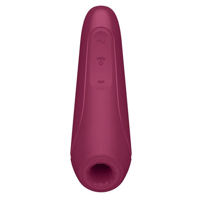 Satisfyer Curvy 1+ - App Contolled Touch - Free USB - Rechargeable Clitoral Stimulator with Vibration