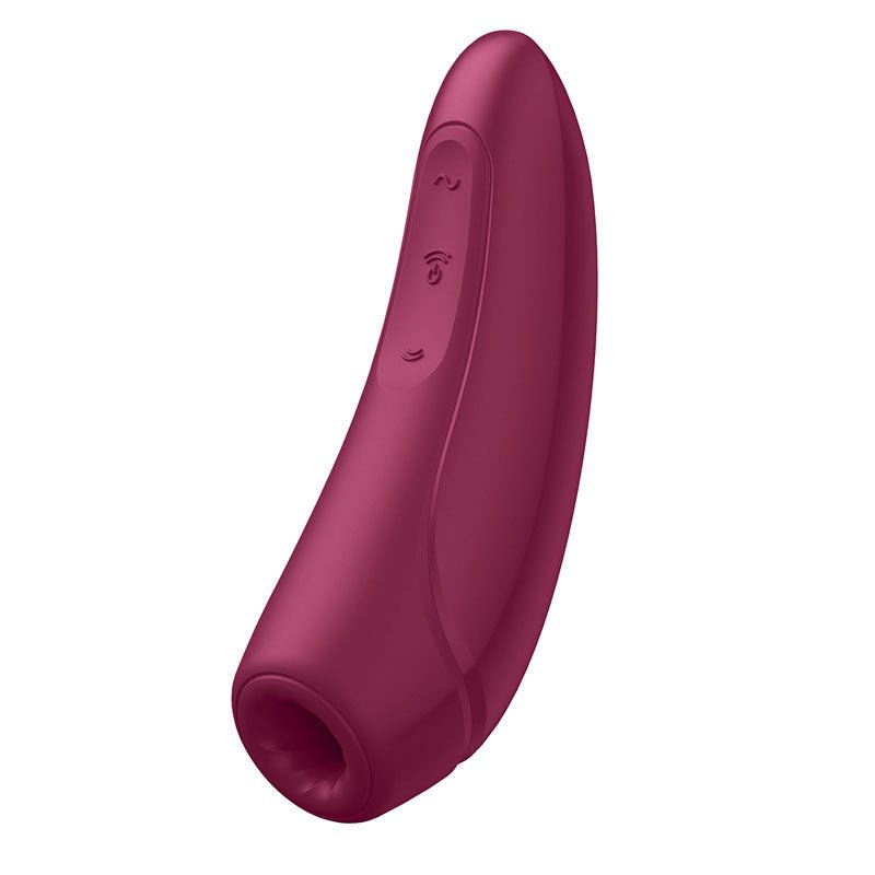 Satisfyer Curvy 1+ - App Contolled Touch - Free USB - Rechargeable Clitoral Stimulator with Vibration