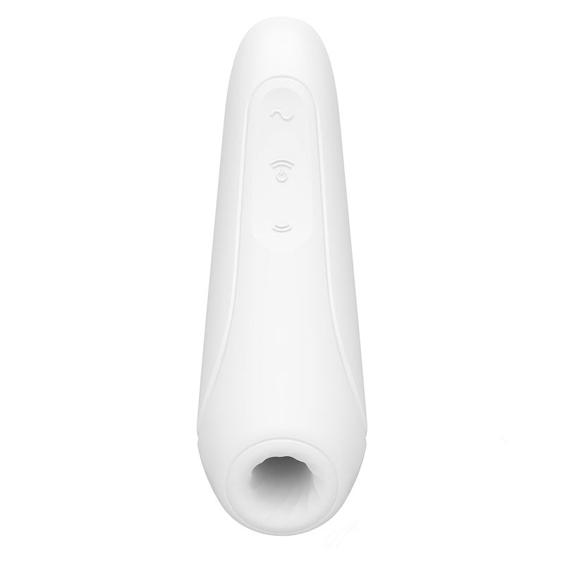 Satisfyer Curvy 1+ - App Contolled Touch - Free USB - Rechargeable Clitoral Stimulator with Vibration