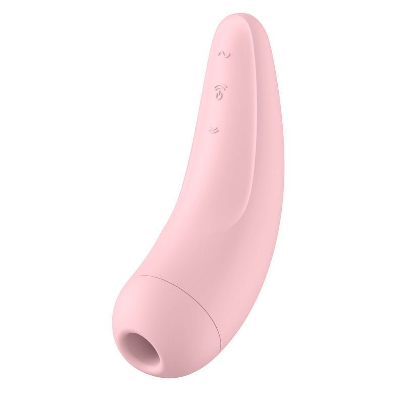 Satisfyer Curvy 2+ - App Contolled Touch - Free USB - Rechargeable Clitoral Stimulator with Vibration