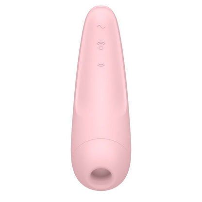 Satisfyer Curvy 2+ - App Contolled Touch - Free USB - Rechargeable Clitoral Stimulator with Vibration