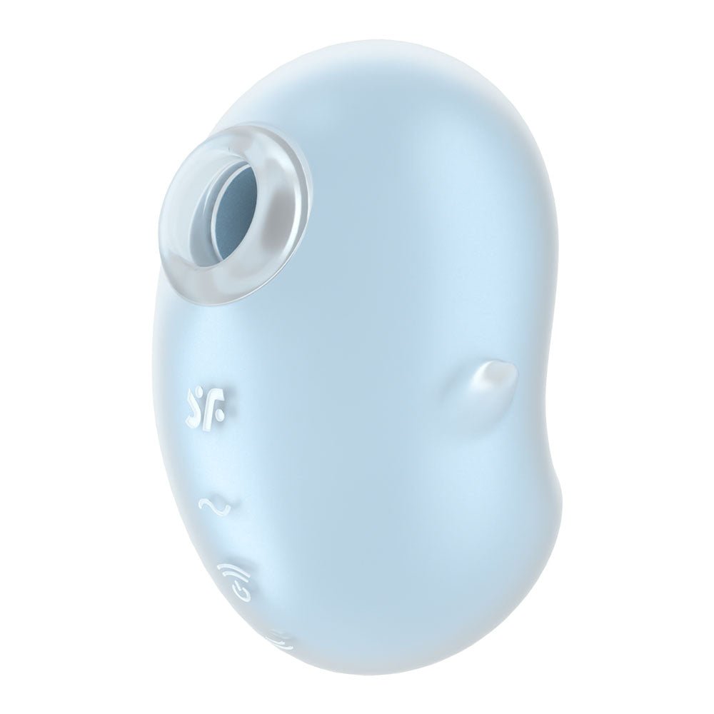 Satisfyer Cutie Ghost - Blue USB Rechargeable Air Pulse Stimulator