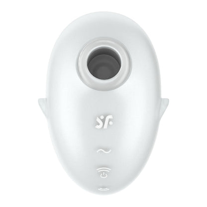 Satisfyer Cutie Ghost - White USB Rechargeable Air Pulse Stimulator