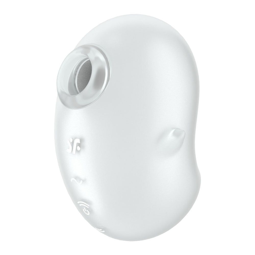 Satisfyer Cutie Ghost - White USB Rechargeable Air Pulse Stimulator