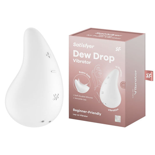 Satisfyer Dew Drop White USB Rechargeable Stimulator