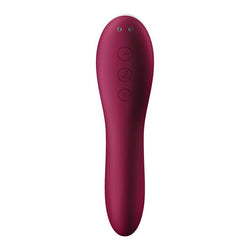 Satisfyer Dual Crush - Red Air Pulse Stimulator with Vibration