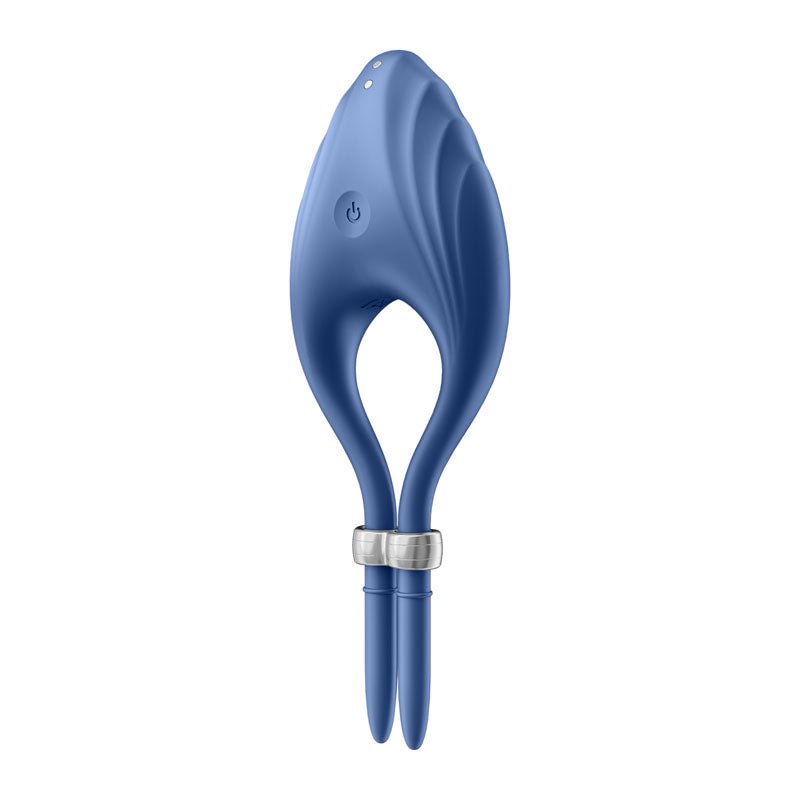 Satisfyer Duelist Blue Vibrating Adjustable Lasso Cock Ring