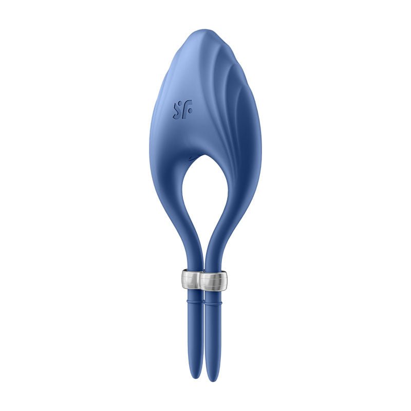 Satisfyer Duelist Blue Vibrating Adjustable Lasso Cock Ring