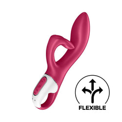 Satisfyer Embrace Me - Berry USB Rechargeable Rabbit Vibrator