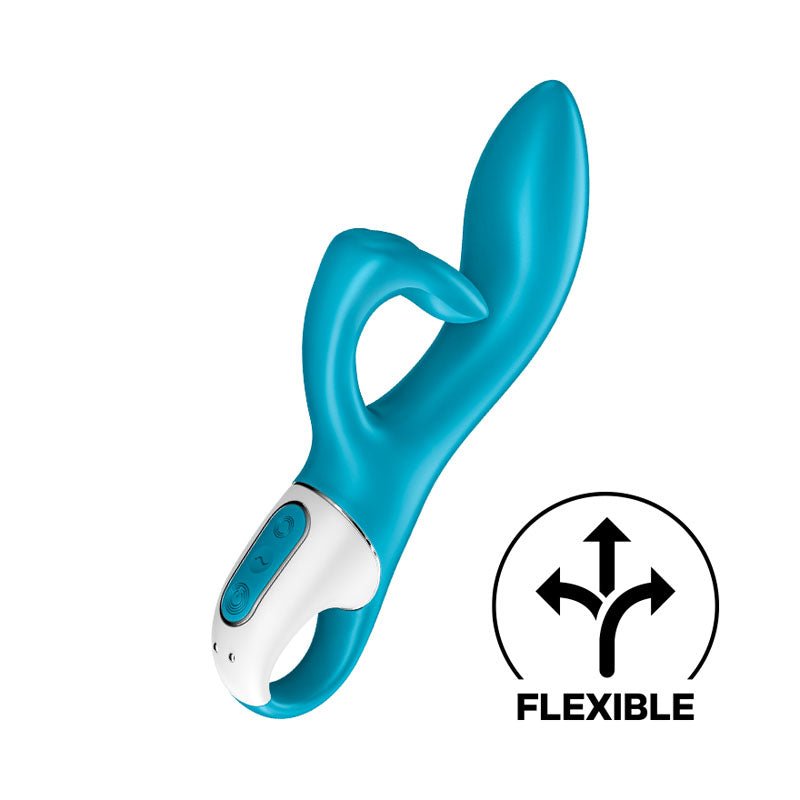 Satisfyer Embrace Me - Turquoise USB Rechargeable Rabbit Vibrator