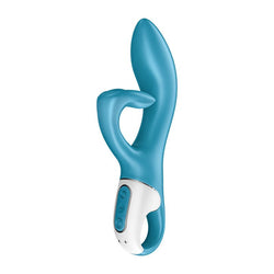 Satisfyer Embrace Me - Turquoise USB Rechargeable Rabbit Vibrator