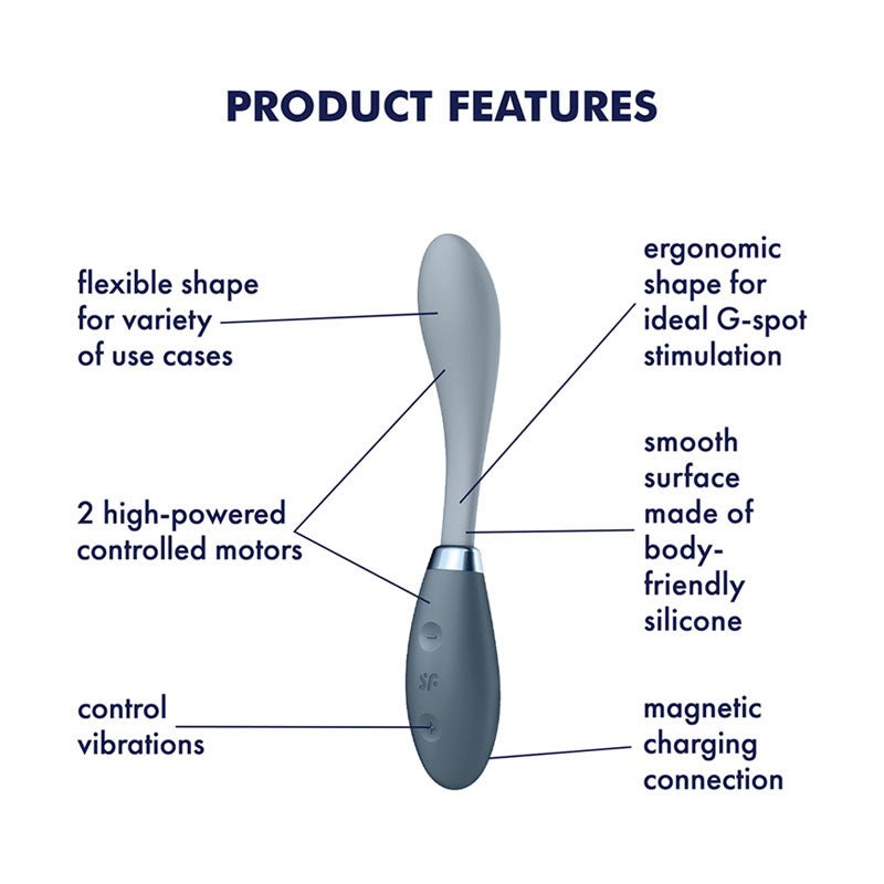 Satisfyer G - Spot Flex 3 Grey