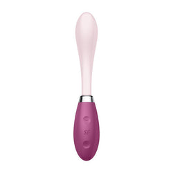 Satisfyer G - Spot Flex 3 - Red USB Rechargeable Vibrator