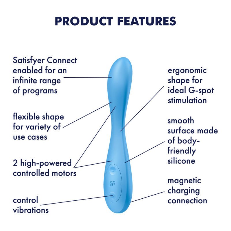 Satisfyer G - Spot Flex 4 Blue