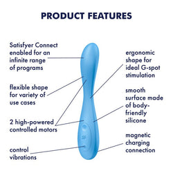 Satisfyer G - Spot Flex 4 Blue