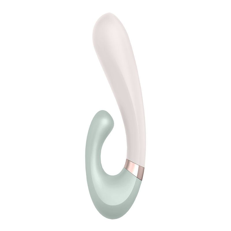 Satisfyer Heat Wave - Mint App Controlled USB Rechargeable Rabbit Vibrator