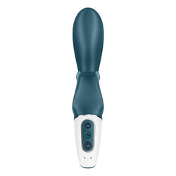 Satisfyer Hug Me - Bluegrey USB Rechargeable Rabbit Vibrator with App Control