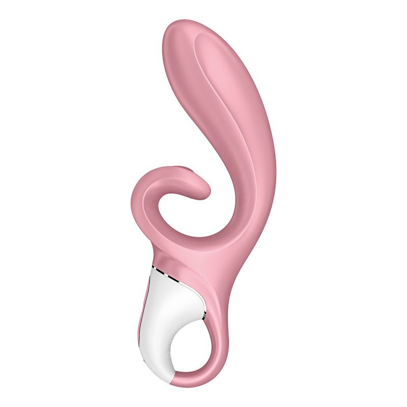 Satisfyer Hug Me - Pink USB Rechargeable Rabbit Vibrator with App Control