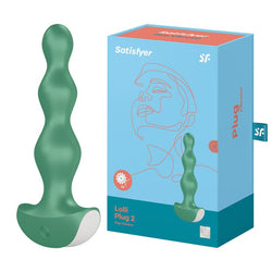 Satisfyer Lolli-Plug 2 Green Vibrating Anal Beads