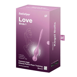 Satisfyer Love Birds 1 - Pink USB Rechargeable Pelvic Floor Trainer with App Control