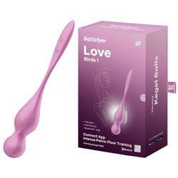 Satisfyer Love Birds 1 - Pink USB Rechargeable Pelvic Floor Trainer with App Control