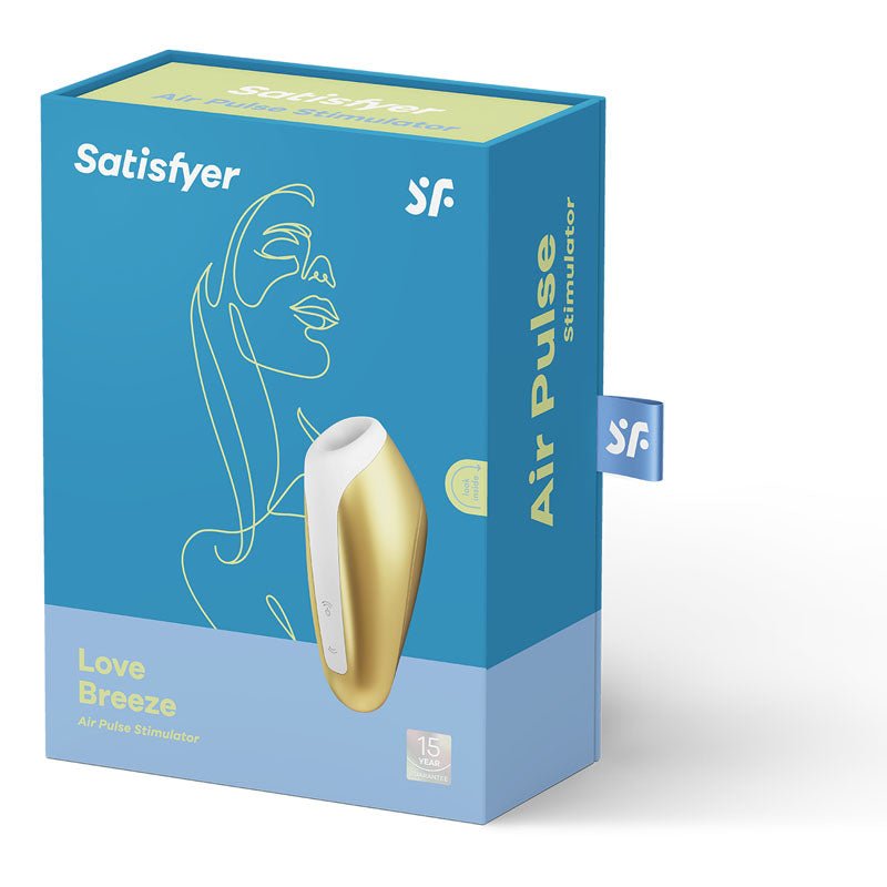 Satisfyer Love Breeze - Touch - Free USB - Rechargeable Clitoral Stimulator with Vibration