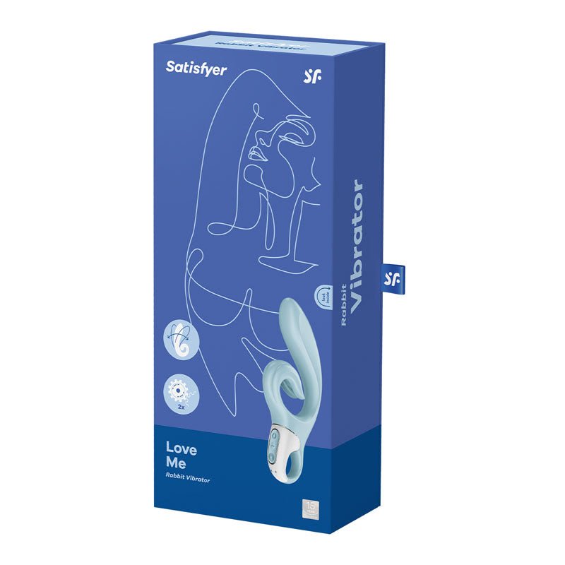 Satisfyer Love Me - Blue USB Rechargeable Rabbit Vibrator