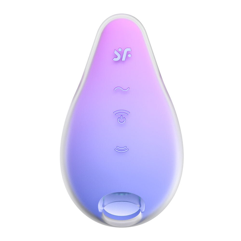 Satisfyer Mermaid Vibes - Violet/Pink USB Rechargeable Air Pulse Stimulator