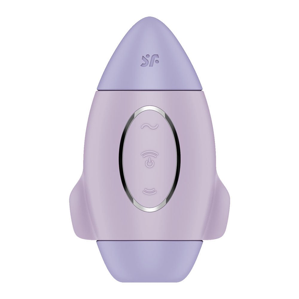 Satisfyer Mission Control Violet USB Rechargeable Vibrating Air Pulse Stimulator