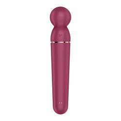 Satisfyer Planet Wand-er - Berry/Rose Gold USB Rechargeable Massager Wand