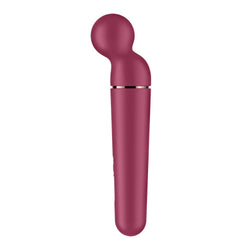 Satisfyer Planet Wand-er - Berry/Rose Gold USB Rechargeable Massager Wand