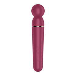 Satisfyer Planet Wand-er - Berry/Rose Gold USB Rechargeable Massager Wand