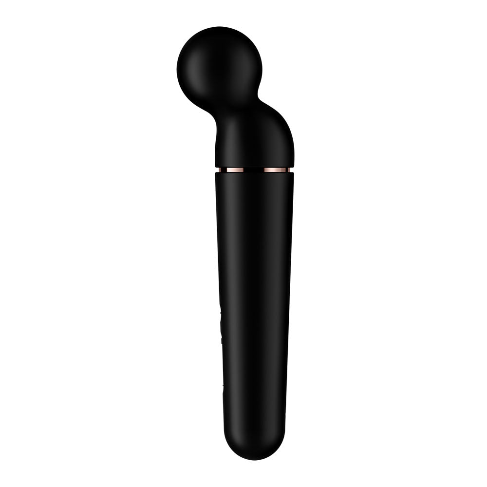 Satisfyer Planet Wand-er - Black/Rose Gold USB Rechargeable Massager Wand