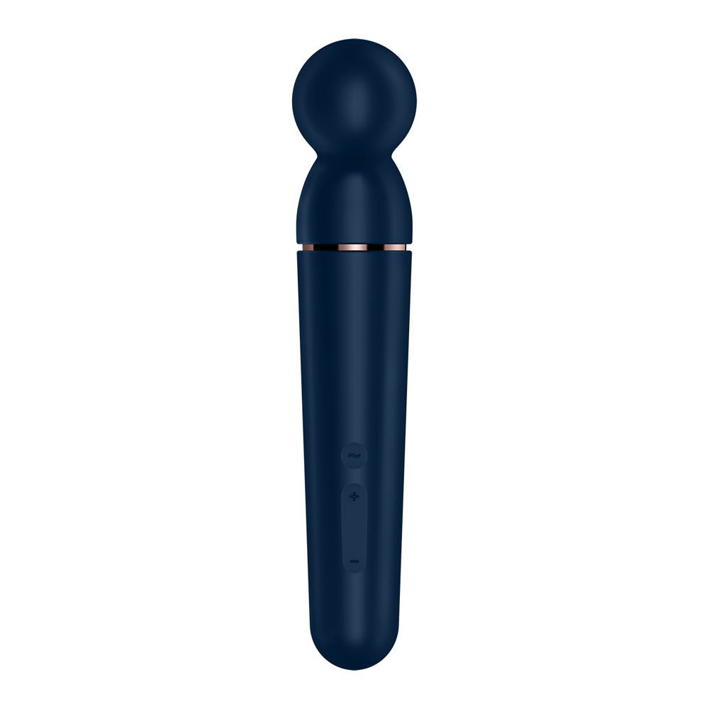 Satisfyer Planet Wand-er - Blue/Rose Gold USB Rechargeable Massager Wand