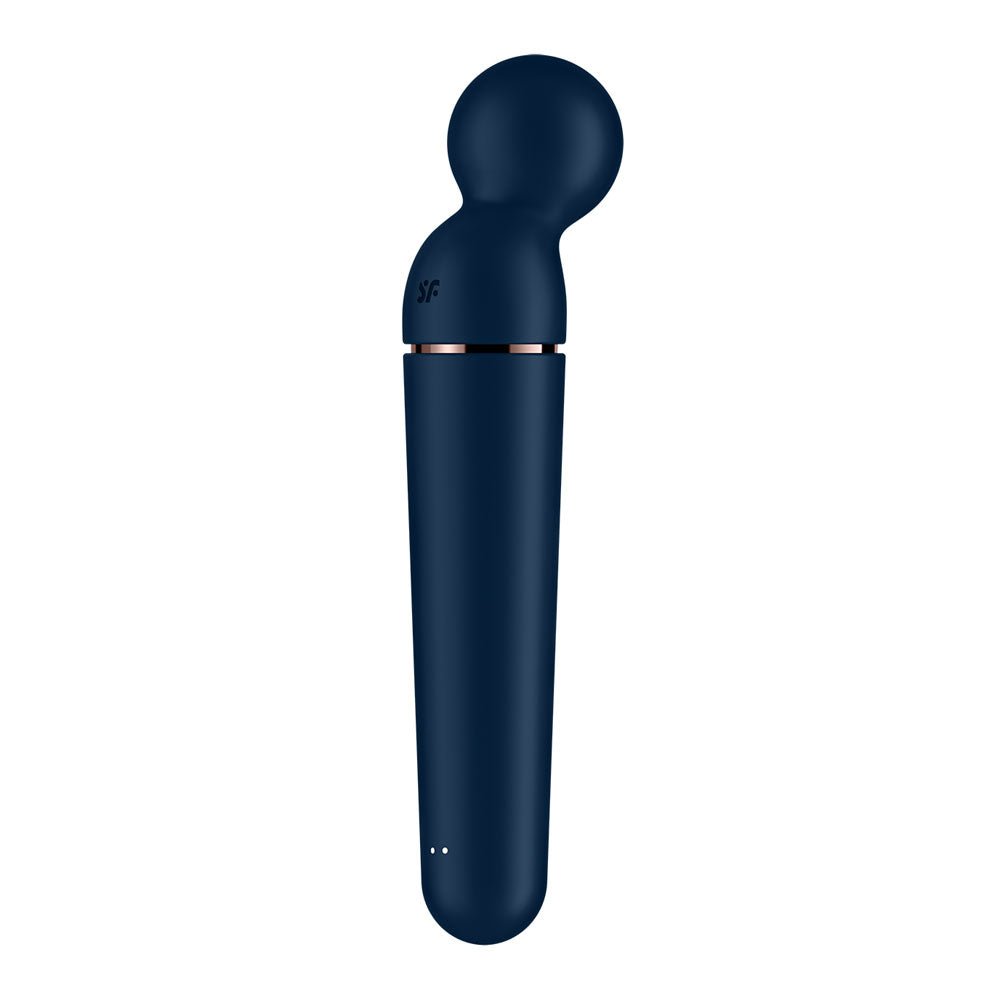 Satisfyer Planet Wand-er - Blue/Rose Gold USB Rechargeable Massager Wand