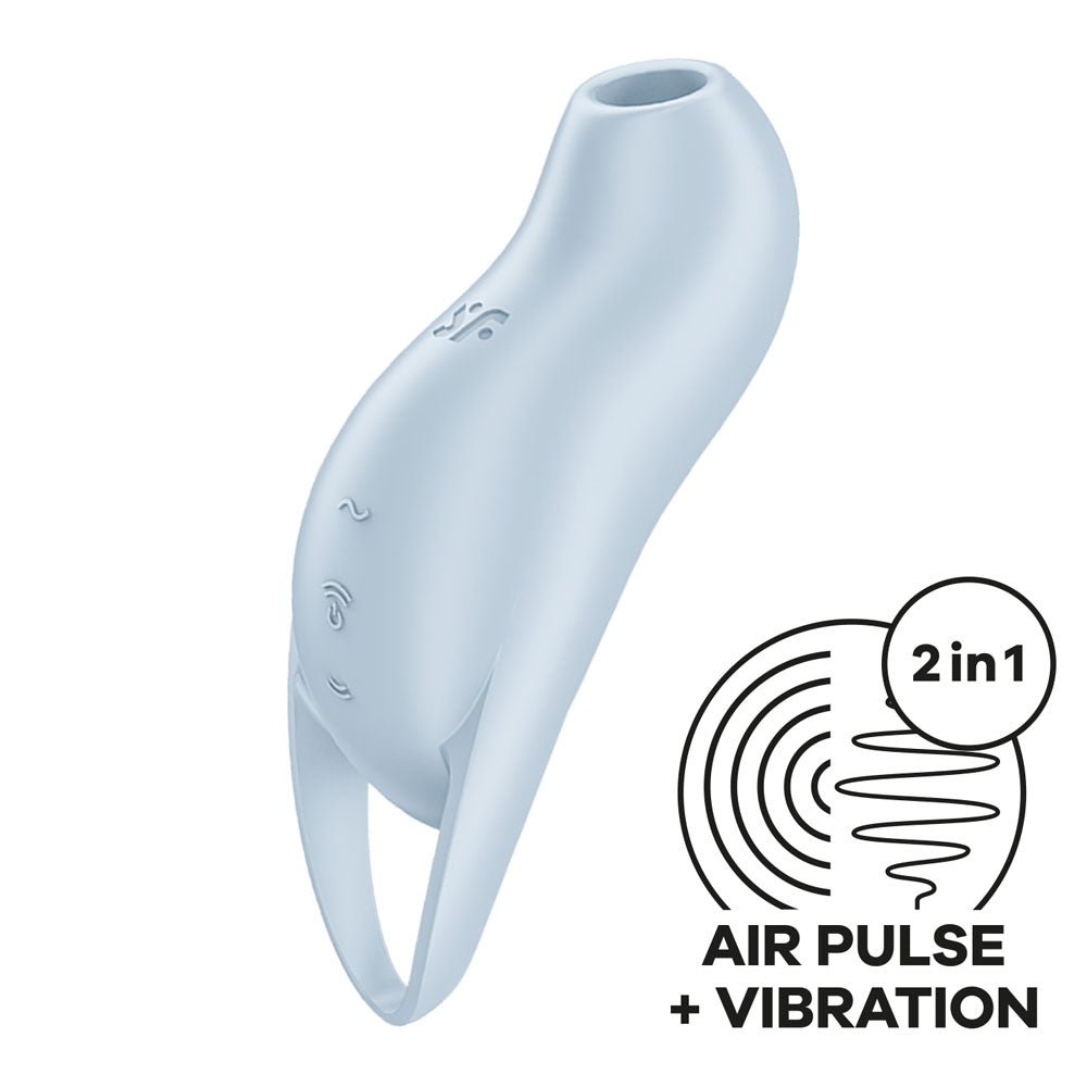 Satisfyer Pocket Pro 1 - Blue USB Rechargeable Air Pulse Stimulator