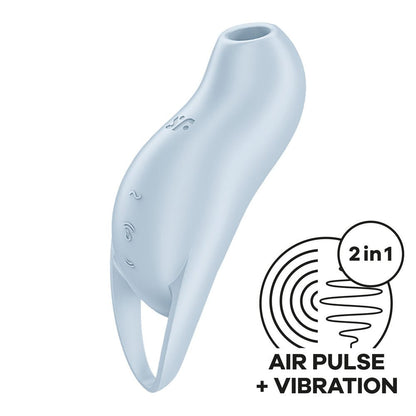 Satisfyer Pocket Pro 1 - Blue USB Rechargeable Air Pulse Stimulator