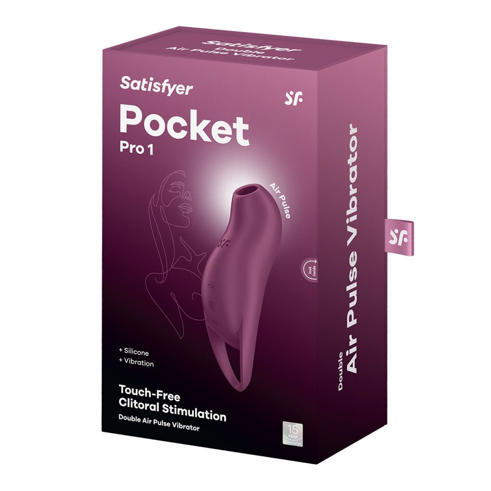 Satisfyer Pocket Pro 1 - Purple USB Rechargeable Air Pulse Stimulator