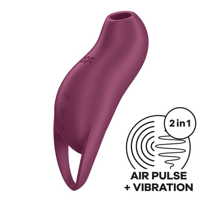 Satisfyer Pocket Pro 1 - Purple USB Rechargeable Air Pulse Stimulator