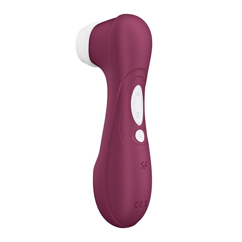 Satisfyer Pro 2 Generation 3 - Wine Red Touch - Free USB - Rechargeable Clitoral Stimulator