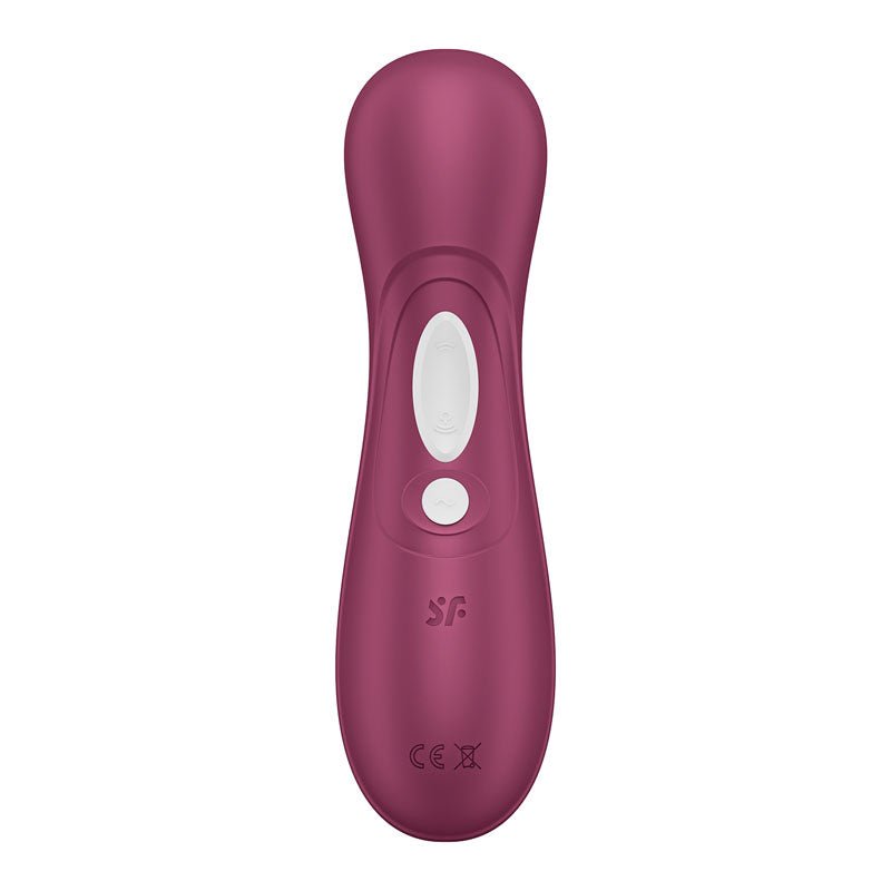 Satisfyer Pro 2 Generation 3 - Wine Red Touch - Free USB - Rechargeable Clitoral Stimulator