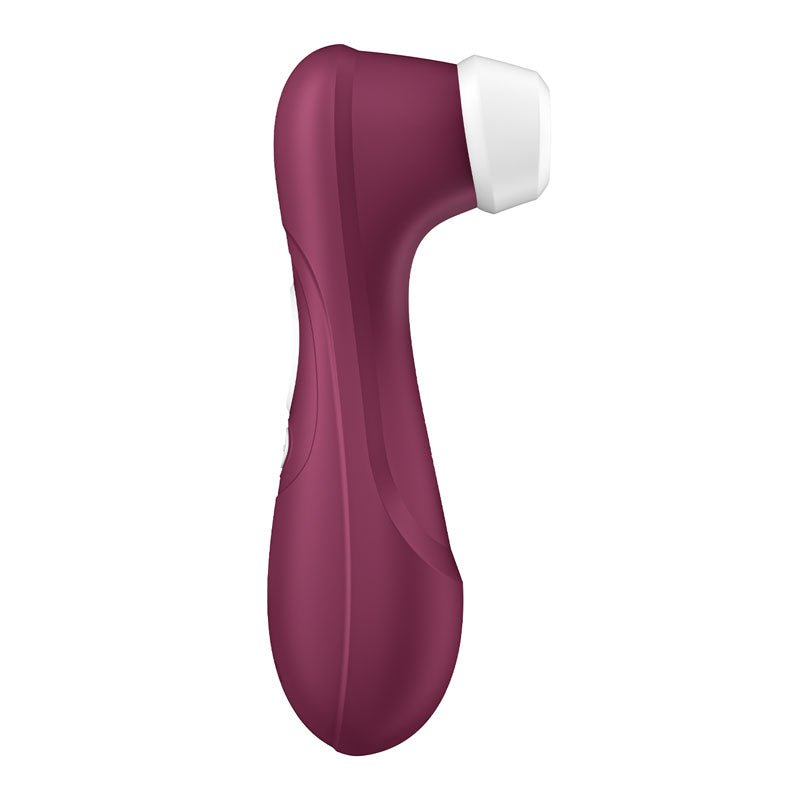 Satisfyer Pro 2 Generation 3 with App Control - Wine Red Touch - Free USB - Rechargeable Clitoral Stimulator