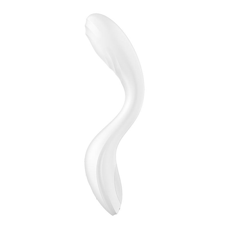 Satisfyer Rrrolling Pleasure - White USB Rechargeable Vibrator