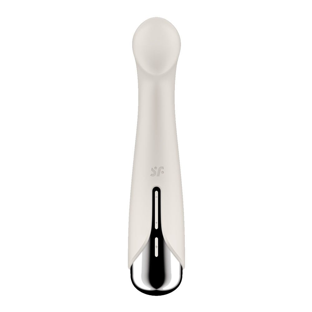 Satisfyer Spinning G-Spot 1 - Beige 16.5 cm Rechargeable Rotating Vibrator