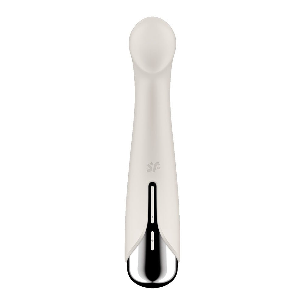 Satisfyer Spinning G - Spot 1 - Beige 16.5 cm Rechargeable Rotating Vibrator